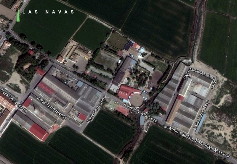 Vista aérea del Polígono Industrial las Navas